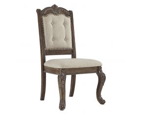 Charmond Dining Side Chair in Brown