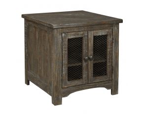 Danell Ridge End Table in Brown