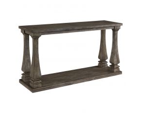 Johnelle Sofa Table in Gray