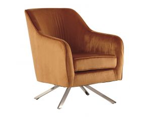 Hangar Accent Chair in Rust