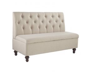 Gwendale Storage Bench in Light Beige