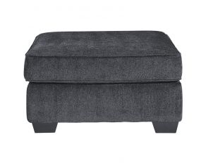 Altari Oversized Accent Ottoman in Slate