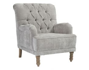 Dinara Accent Chair in Dove Gray