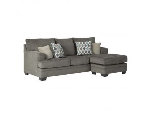 Dorsten Sofa Chaise in Slate