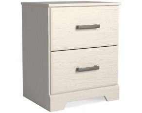 Stelsie Nightstand in White