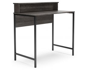 Freedan 37 Inch Home Office Desk in Grayish Brown