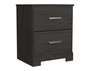 Belachime Nightstand in Dark Charcoal