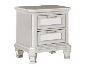 Lindenfield Nightstand in Silver