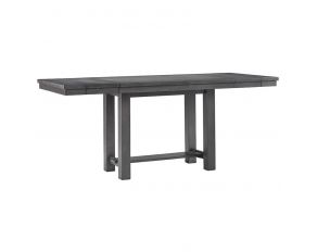 Myshanna Counter Height Dining Extension Table in Antique Gray