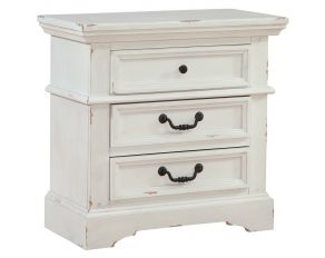 Stonebrook Nightstand in Distressed Antique White