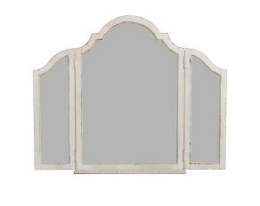 Liberty Furniture Magnolia Manor Vanity Mirror in Antique White