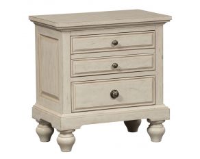 Liberty Furniture High Country Nightstand in White