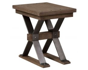 Sonoma Road Chair Side Table in Weather Beaten Bark