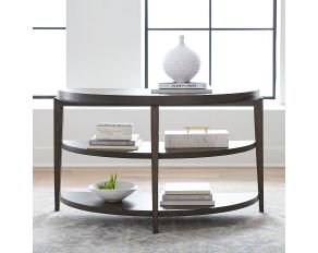 Penton Sofa Table in Espresso Stone Finish