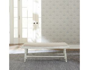 Whitney Bench in Antique Linen