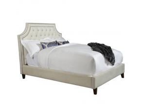 Jasmine King Bed in Champagne