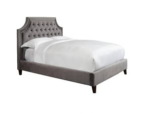 Jasmine California King Bed in Flannel