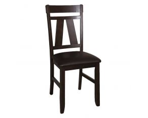 Liberty Furniture Lawson Splat Back Side Chair in Dark Espresso