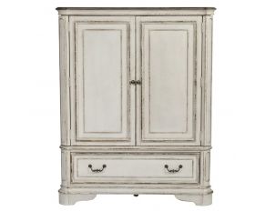 Liberty Furniture Magnolia Manor Door Chest in Antique White