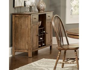 Liberty Furniture Carolina Crossing Server in Antique Honey