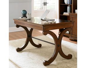 Liberty Furniture Brookview Writing Desk in Rustic Cherry