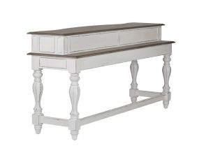 Liberty Furniture Magnolia Manor Console Table in Antique White