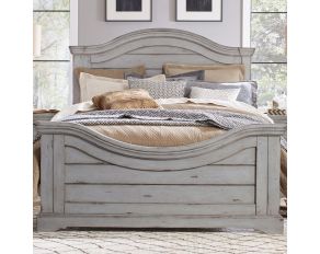 Stonebrook Queen Bed in Light Distressed Antique Gray