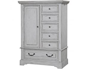 Stonebrook Gentleman Chest in Light Distressed Antique Gray