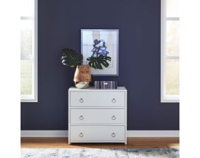 Midnight Accent Cabinet in Wire Brushed Denim