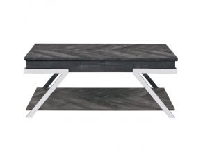 Roma Lift Top Cocktail Table in Shadow Grey