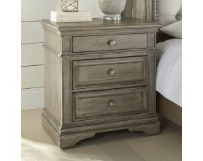 Highland Park Nightstand in Waxed Driftwood