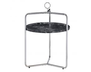 Miro Side Table in Chrome