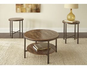 Sedona 3 Pack Occasional Table Set in Caramel