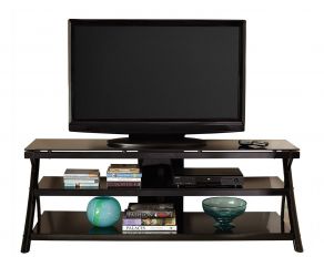 Steve Silver Cyndi TV Console in Black