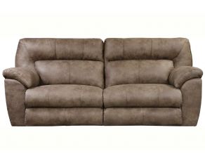 Hollins Power Reclining Sofa in Coffee