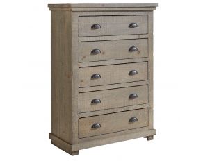 Progressive Furniture Willow Chest in Weathered Grey