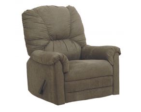 Winner Plush Padded Back Rocker Recliner in Herbal