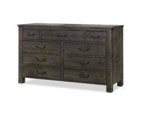 Magnussen Abington Drawer Dresser in Weathered Charcoal