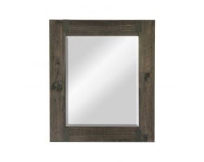 Magnussen Abington Portrait Mirror in Weathered Charcoal