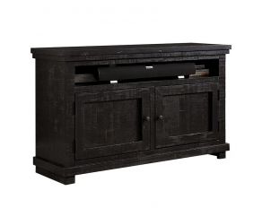 Progressive Furniture Willow 54" Console in Distressed Black