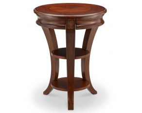 Magnussen Winslet Round Accent Table in Cherry