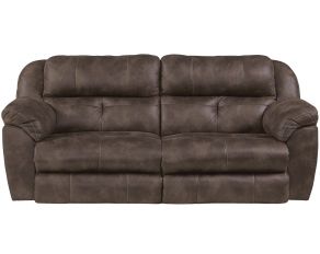 Ferrington Power Headrest Lay Flat Reclining Sofa in Dusk