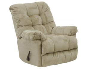 Nettles Chaise Rocker Recliner with Deluxe Heat and Massage in Doe