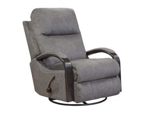 Niles Swivel Glider Recliner in Graphite