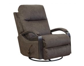 Niles Swivel Glider Recliner in Chocolate