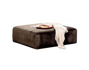 Everest 40 Inch Cocktail Ottoman in Chocolate
