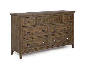 Bay Creek Drawer Dresser in Toasted Nutmeg