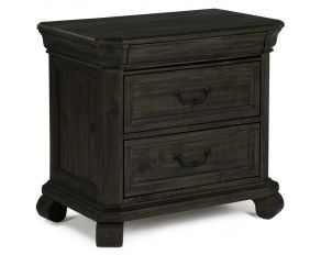 Bellamy Drawer Nightstand in Peppercorn