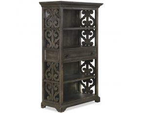 Bellamy Bookcase in Peppercorn