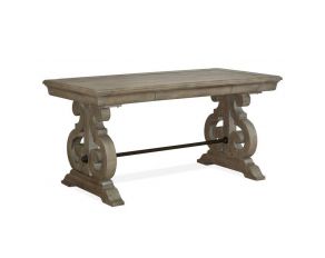 Tinley Park Writing Desk in Dovetail Grey